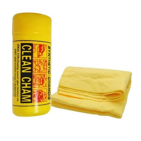 Synthetic Chamois Clean Cham Cleaning Cloth For Cars And Home In ...