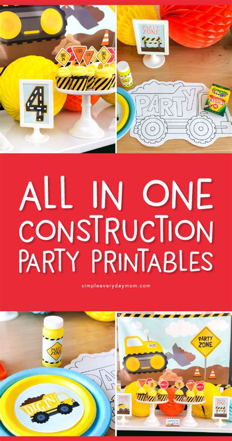 How To Plan The Ultimate Construction Party For Kids