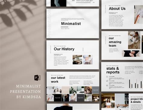 Design a professional minimal powerpoint presentation by Kimdsza | Fiverr