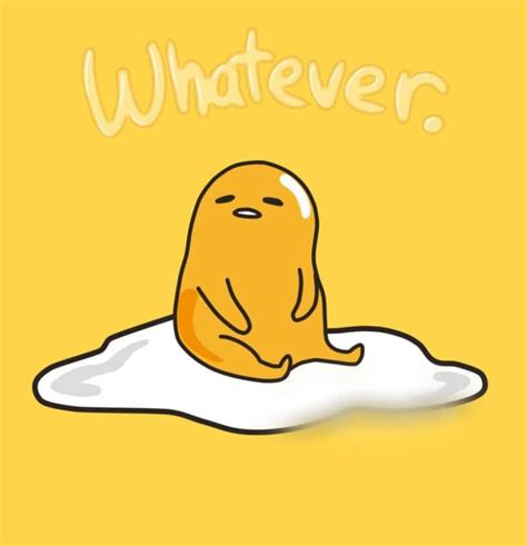 Download Big Gudetama Sleepy Whatever Meme Wallpaper | Wallpapers.com