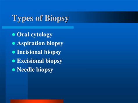 PPT - Principles and Techniques of Biopsy PowerPoint Presentation, free ...