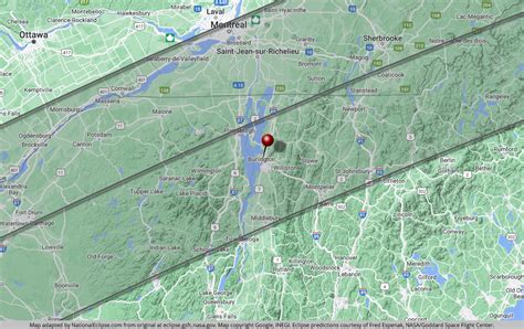 National Eclipse | Burlington, Vermont | April 8, 2024 - Total Solar ...