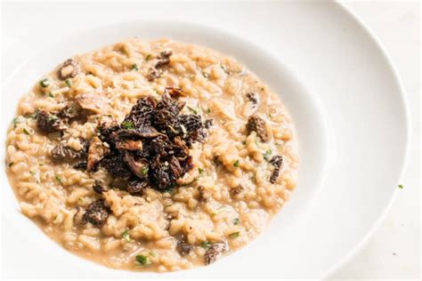 Dried Wild Mushroom Risotto - Forager | Chef