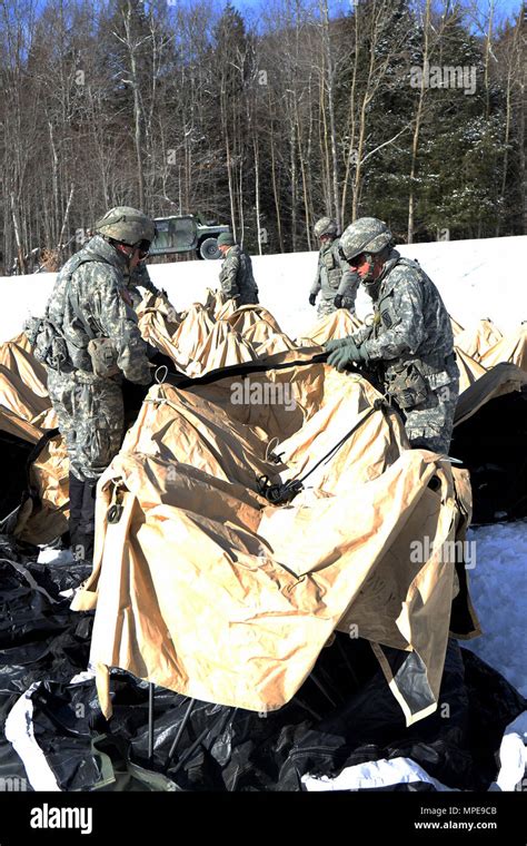 U.S. Army Soldiers with the 572nd Brigade Engineer Battalion, 86th Infantry Brigade Combat Team ...