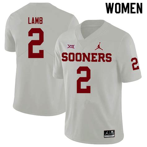 CeeDee Lamb Jersey : Official Oklahoma Sooners College Football Jerseys ...