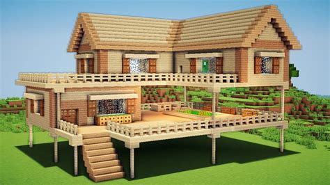 Simple Best Minecraft House Ideas Tutorial With New Ideas | Craftman for DIY Home