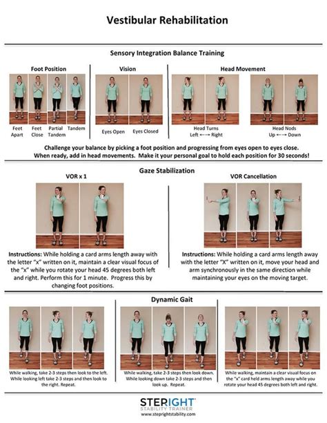 Stepright Stability Trainer - Vestibular Rehabilitation | Rehabilitation exercises ...