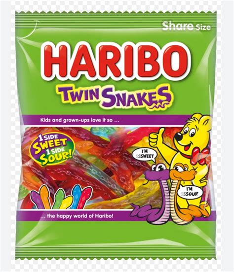 Haribo Twin Snakes Sweet and Sour Gummi Candy, 5oz – Parthenon Foods