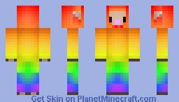 Rainbow Sheep Minecraft Skin