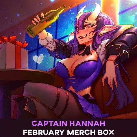 VTuber Captain Hannah’s February 2023 Merch Box is still available at ...