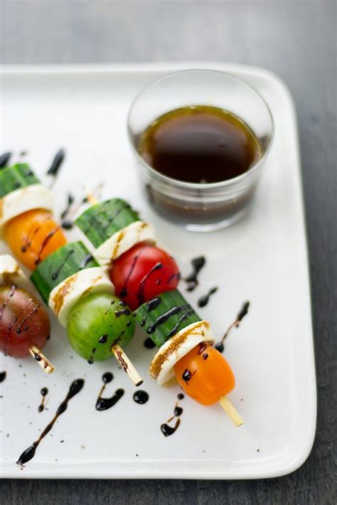 Caprese Kebab Recipe - The Idea Room