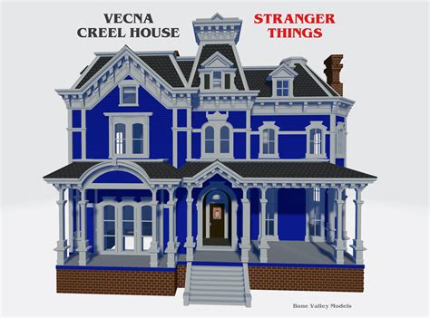 STL file Stranger Things Vecna Creel House 🏠・3D print object to download・Cults