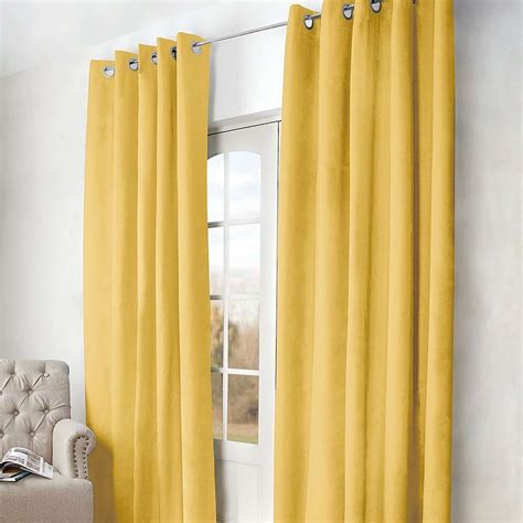 Arizona Ochre Blackout Curtains | Dunelm | Curtains, Home decor ...