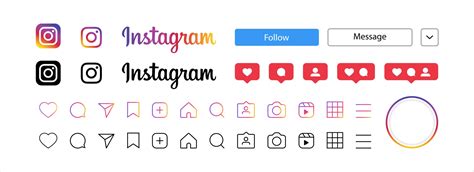 Instagram Ui Vector Art, Icons, and Graphics for Free Download