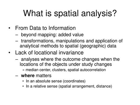 PPT - Spatial Data Analysis PowerPoint Presentation, free download - ID:4317545