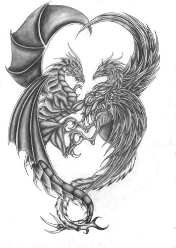 Tattoo Design 143: Phoenix Tattoo Design