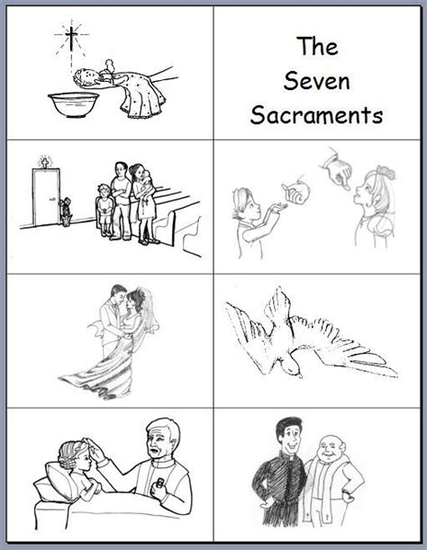 7 Sacraments Worksheets