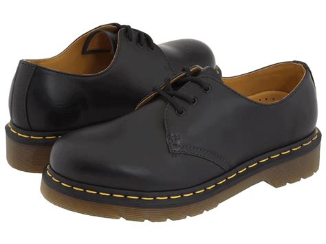 Dr. Martens 1461 3-eye Gibson (black Smooth) Lace Up Casual Shoes for Men - Lyst