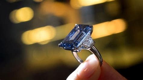 Oppenheimer blue diamond sells for record $57.5 million