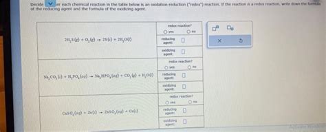 Solved of the reducing agent and the formula of the | Chegg.com