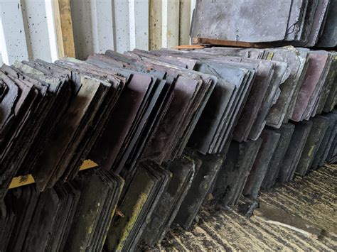 Reclaimed Welsh Roofing Slates (Various Sizes Available) Pack of 10 - Watling Reclamation