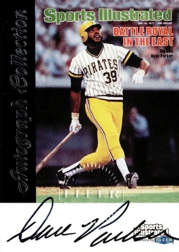 Top Dave Parker Cards Guide List, Best Autographs, Most Valuable