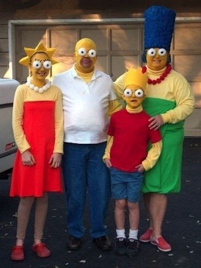 The Simpsons | Disfraces de halloween familiares, Disfraces de halloween familia, Halloween ...