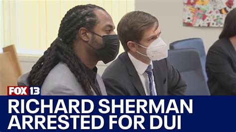 Former Seahawk Richard Sherman arrested for DUI | FOX 13 Seattle - YouTube