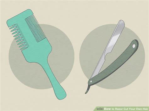 How to Razor Cut Your Own Hair: 12 Steps (with Pictures) - wikiHow