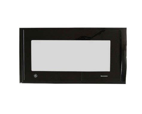 GE JVM1631BJ03 Outer Microwave Door Assembly (Black)