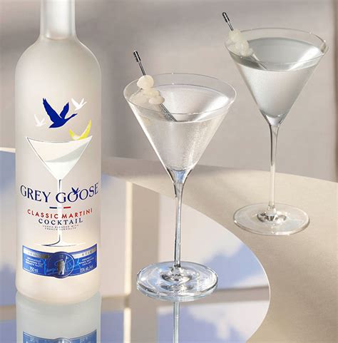 Shaken Gibson Vodka Martini Cocktail Recipe | GREY GOOSE