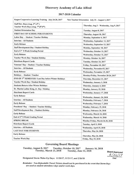 Lake Alfred Elementary School Calendar 2024 - Schoolcalendars.net