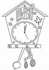 Clock Coloring Pages Printable For Free Download sketch template