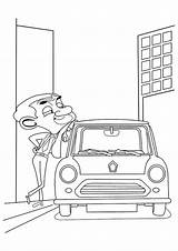 Fun Mr Bean Coloring Pages For Kids With Gbcoloring sketch template