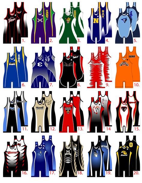 Semi-Custom Wrestling Singlets - Knockout Sportswear