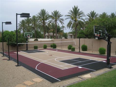 Backyard basketball court – Artofit