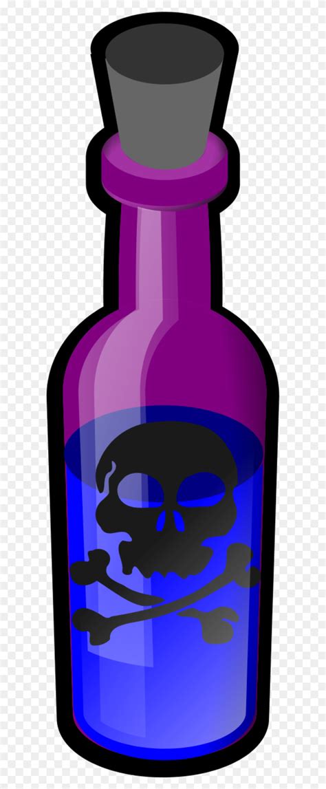 Poison Clip Art - Bottle Clipart PNG - FlyClipart