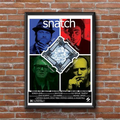 Snatch Movie Poster Wall Painting Home Decoration No Frame | Etsy