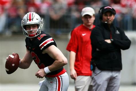 New Ohio State coach keeps quarterback situation in flux