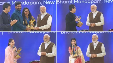 National Creators Award 2024 Winners List: PM Modi presents first-ever ...