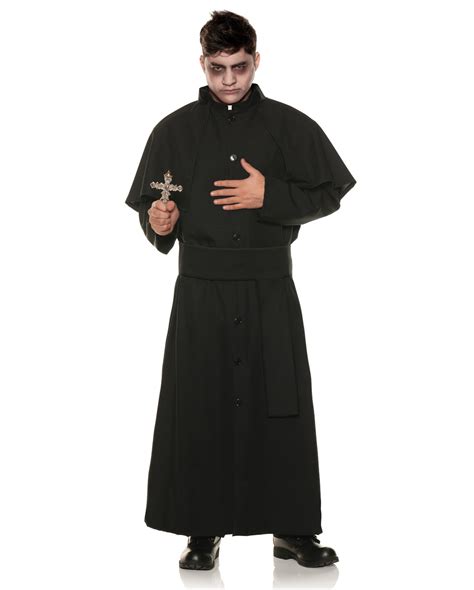 Mens Exorcist Priest Costume | ubicaciondepersonas.cdmx.gob.mx