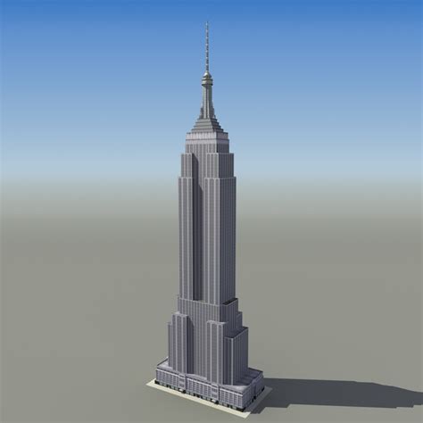 Empire state building 3D model - TurboSquid 1170835