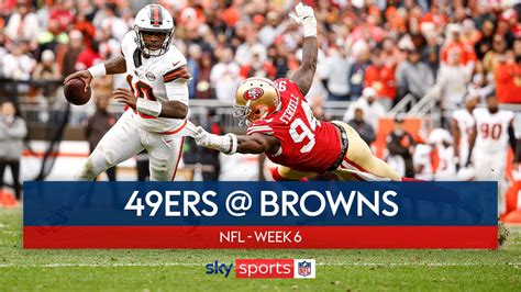 San Francisco 49ers 17-19 Cleveland Browns | NFL highlights | NFL News ...