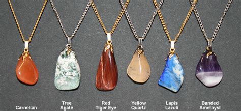 How to make a polished stone pendant necklace.