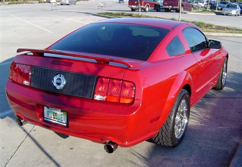 Dark Candy Apple Red 2008 Ford Mustang GT Coupe - MustangAttitude.com ...