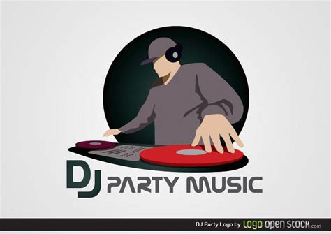 Cartoon DJ Logo