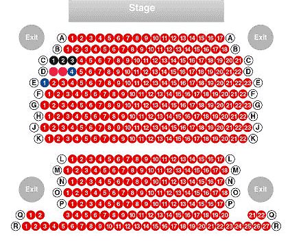 The Little Theatre, Leicester | Seating Plan, view the seating chart ...