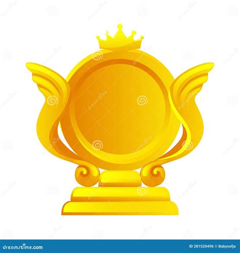 Golden Game Reward Icon. Award Frame for Game Icon Stock Vector ...