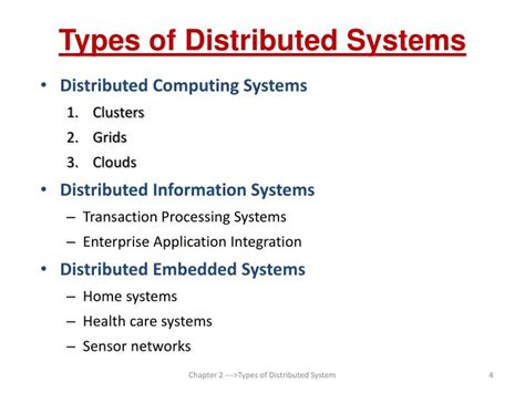 PPT - CHAPTER -2 TYPES OF DISTRIBUTED SYSTEMS PowerPoint Presentation ...