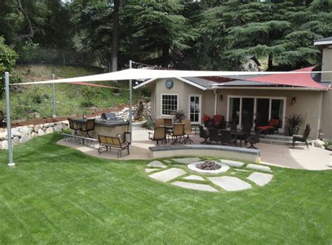 Backyard Shade Sails - Landscaping Network